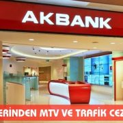 Akbank MTV ve Trafik Cezası Ödeme