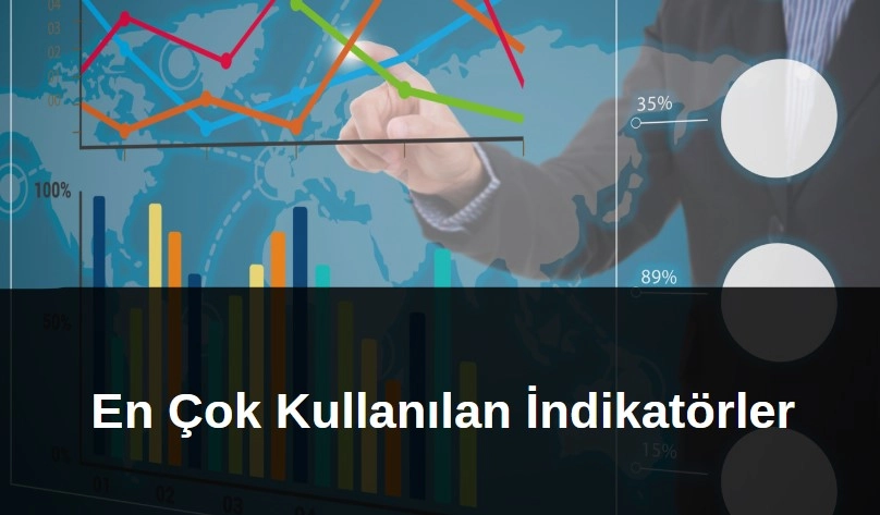 En çok kullanılan indikatörler, forex, borsa, kripto piyasasında kullanılan indikatörler