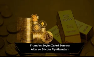 trumpın zaferi sonrası bitcoin rekor kırdı altın düşüşte