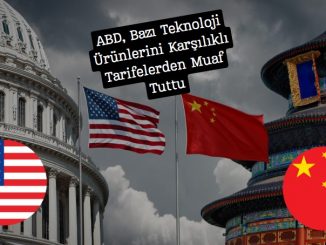 abd bazı teknoloji ürünlerini ek vergilerden muaf tuttu
