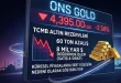 tcmb nin alın satışı sonrası ons altın fiyatı çakıldı